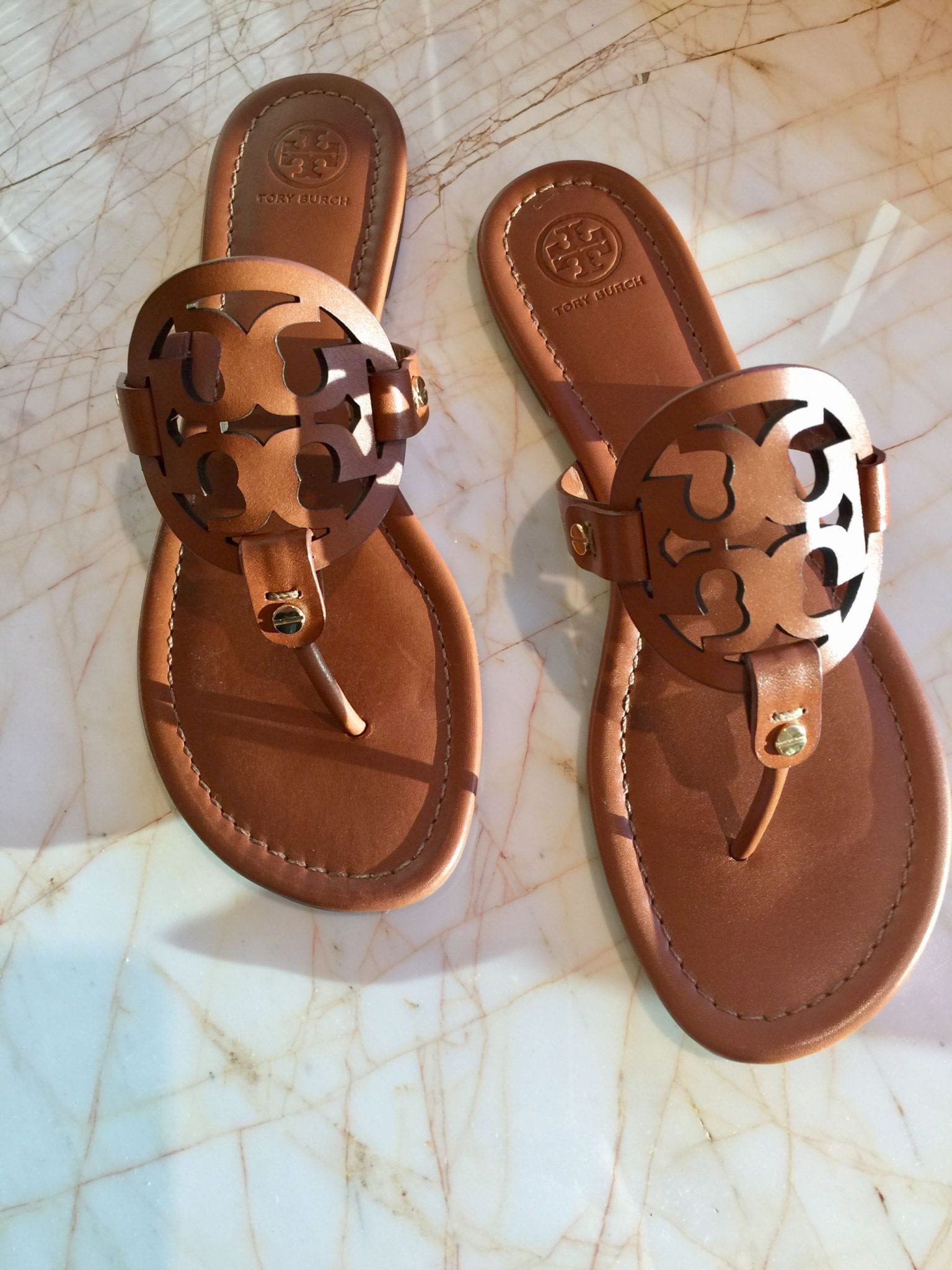 tory burch miller flip flops