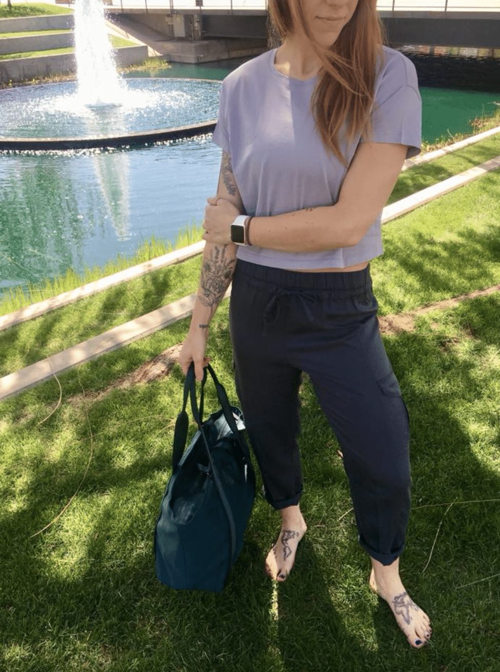 lululemon - Home is wherever I'm with these pants—A real statement made  by one of our social media team members. Cargo-inspired and silky-soft  can you blame her? The Move Lightly Pant