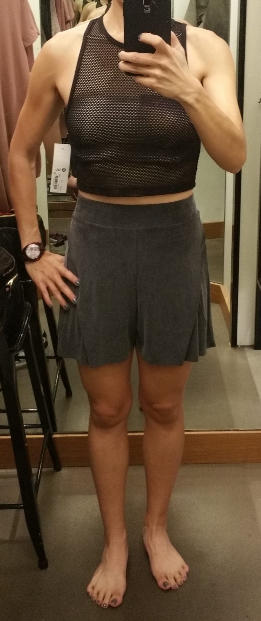 LULULEMON FIT REVIEW: LULULEMON LAB CAPSULE - SWERVE TIGHT, UNION TANK,  MITRA PARKA, ENFOLD SHORT AND ATLIN DRESS - The Sweat Edit