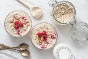 high-protein-vegan-breakfast-overnight-oats