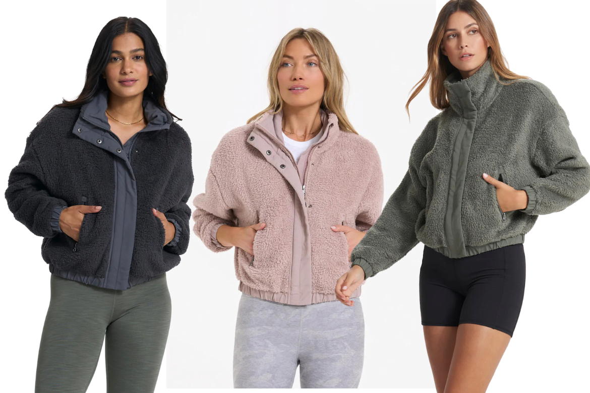 The Best Cozy Sherpa Jackets from Vuori Vuori Alpine Sherpa