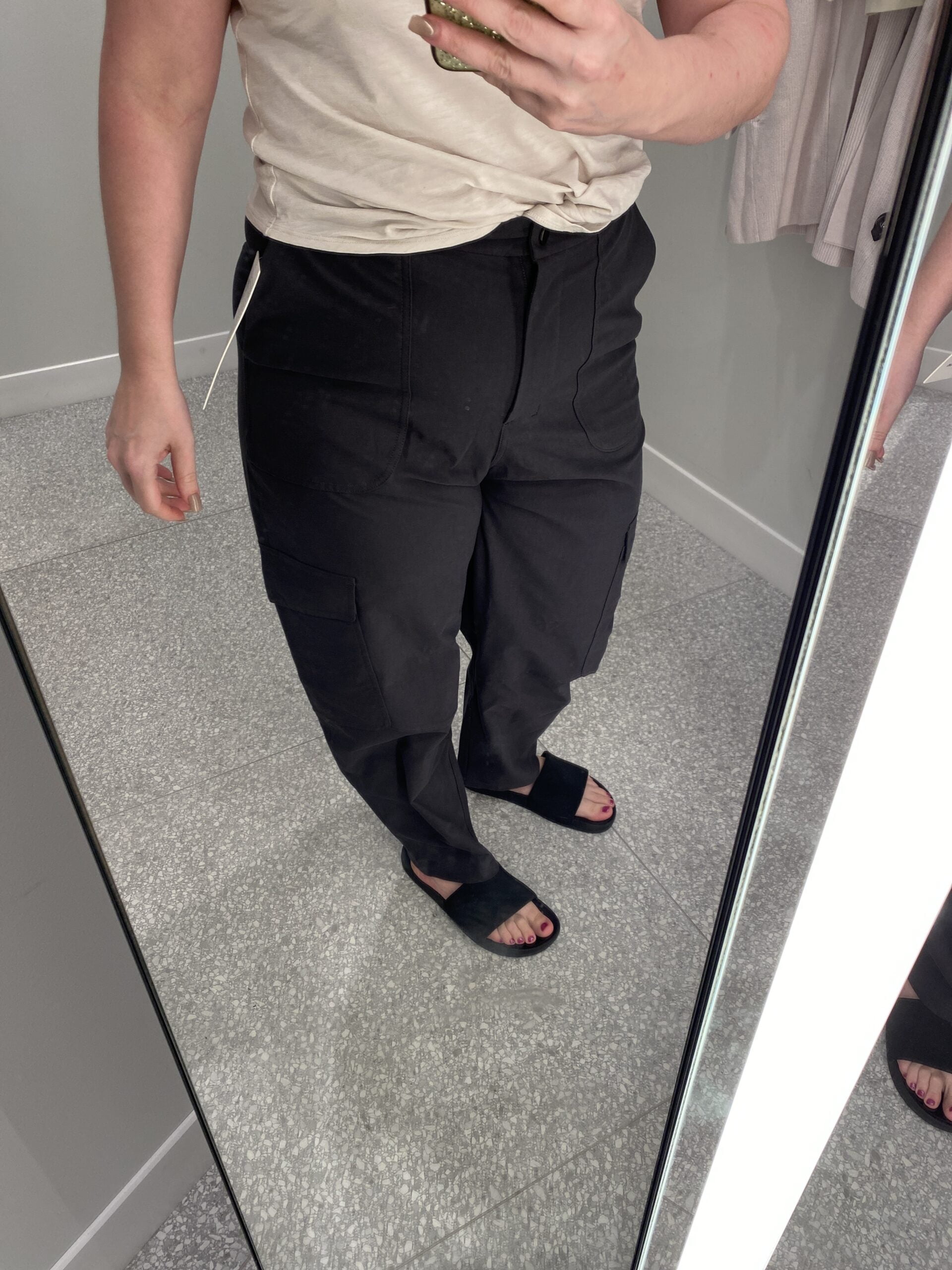The utilitech cargo pants did not disappoint. Excuse the post