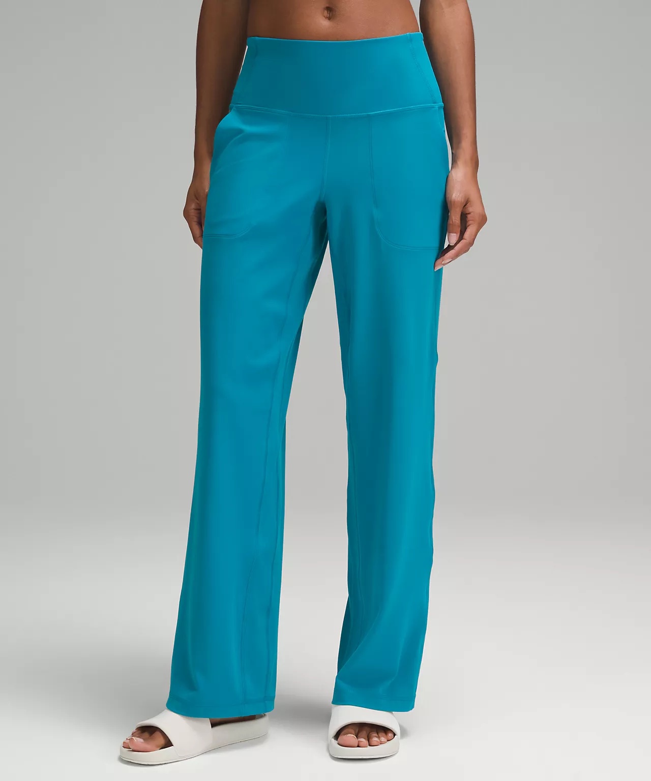 lululemon Align™ High-Rise Wide-Leg Pant 31" hawaiian blue