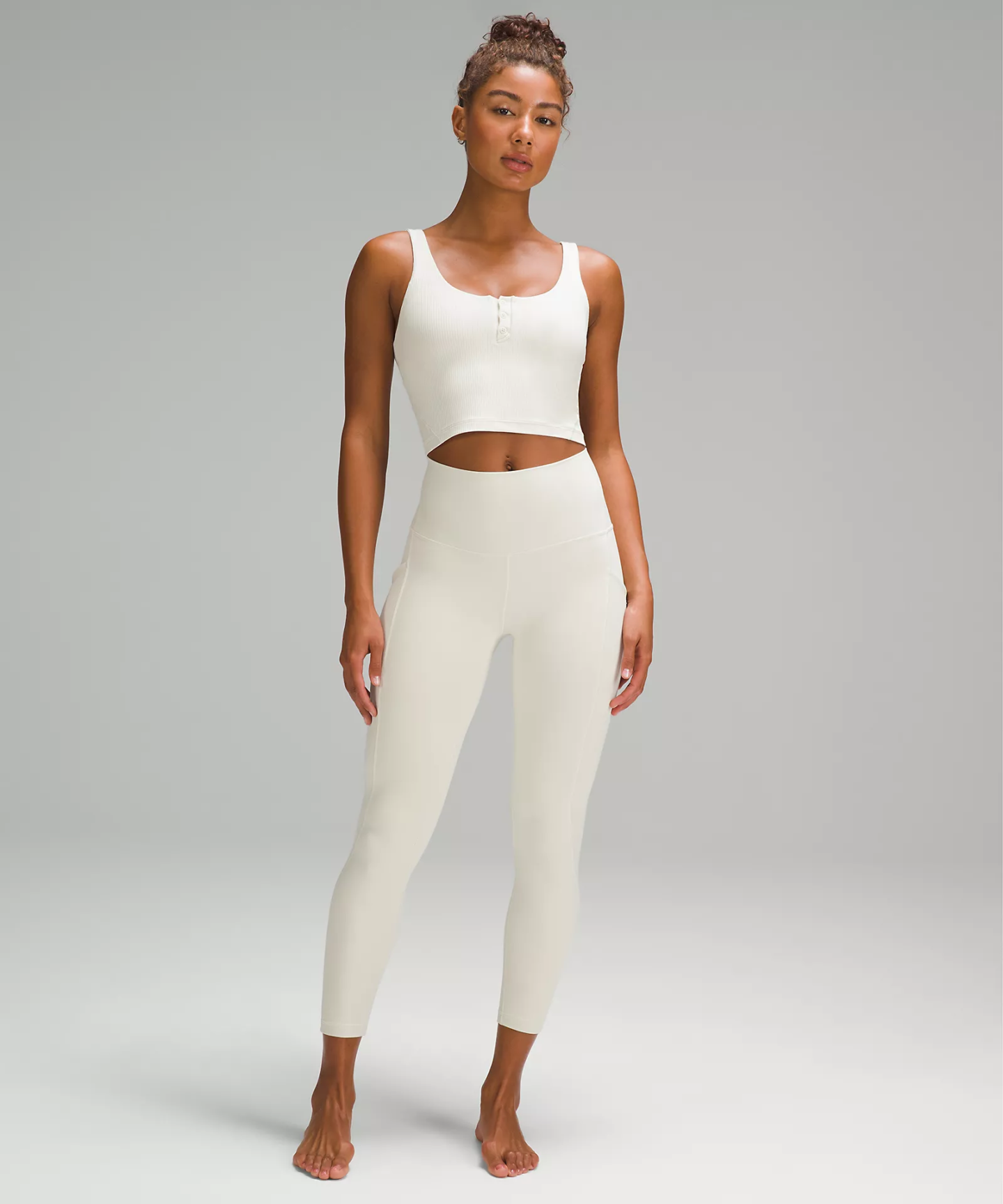 lululemon Align™ Ribbed Henley Tank Top Light Support, A:B Cup 2