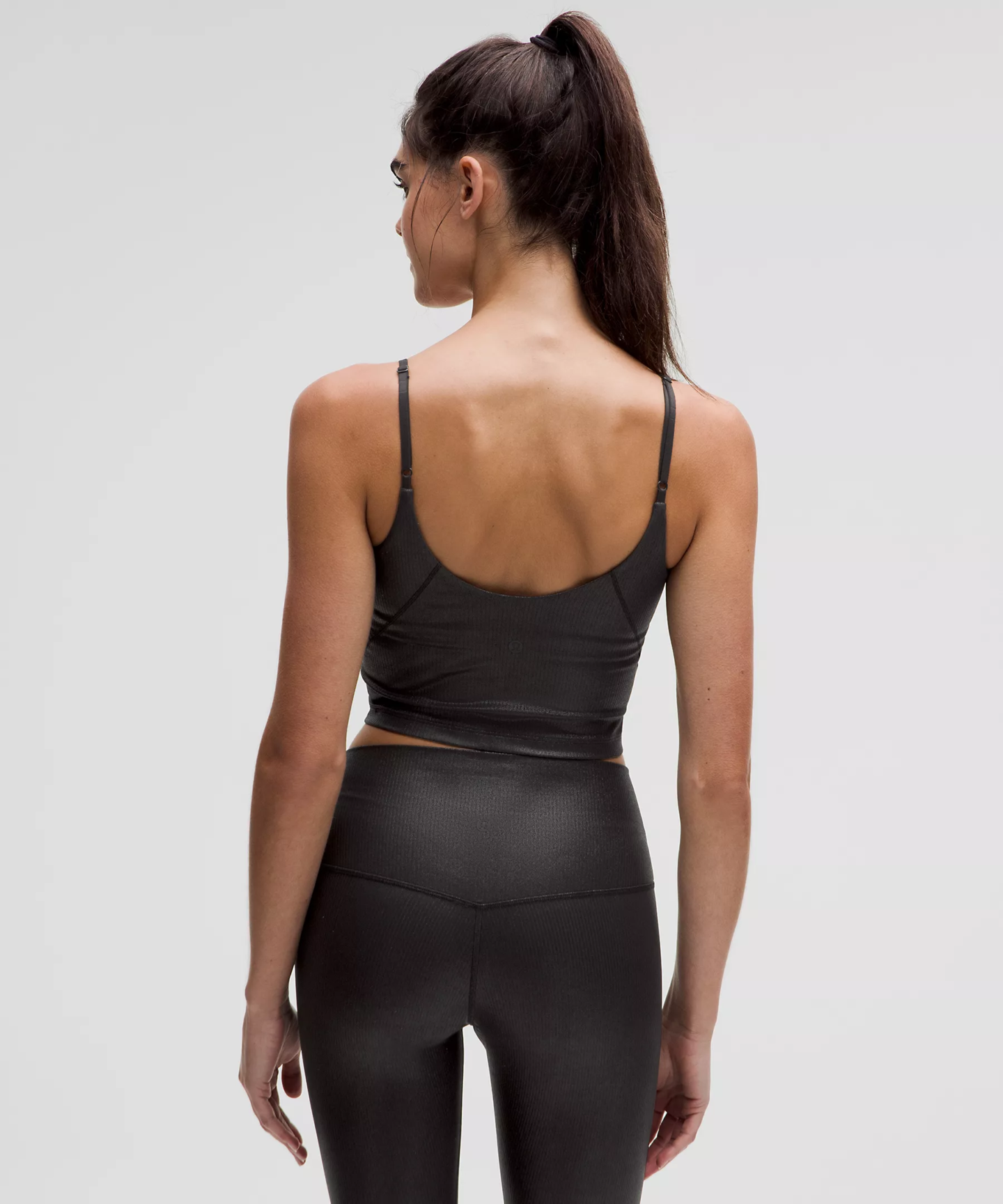 lululemon Align™ Ribbed Cami Tank Shine Light Support, A:B Cup radiate foil 2