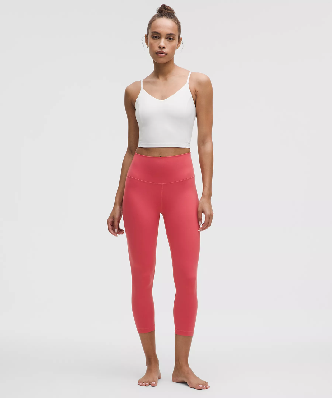 lululemon Align™ High-Rise Crop 21" - desert red - lululemon